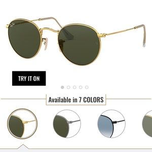 Round Metal Polarized RayBans